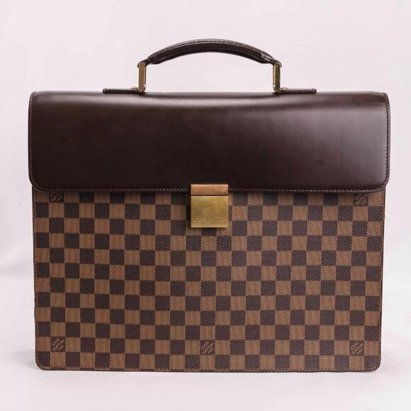 Authentic Louis Vuitton Altona PM Ebene Damier Business bag - Picture 1 of 13
